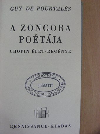 Guy de Pourtalés - A zongora poétája [antikvár]