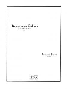 IBERT, JACQUES - BERCEUSE DE GALIANE POUR CHANT ET PIANO,ANTIKVÁR