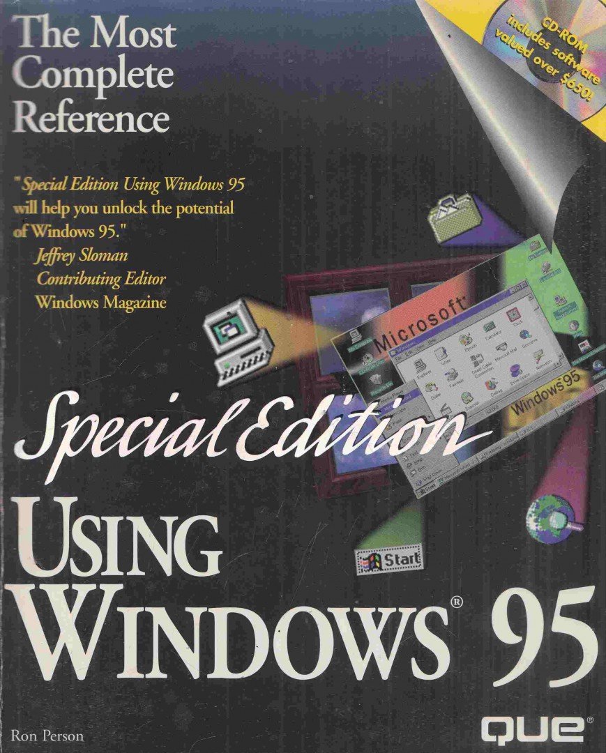 Ron Person - Special Edition Using Windows 95 [antikvár]