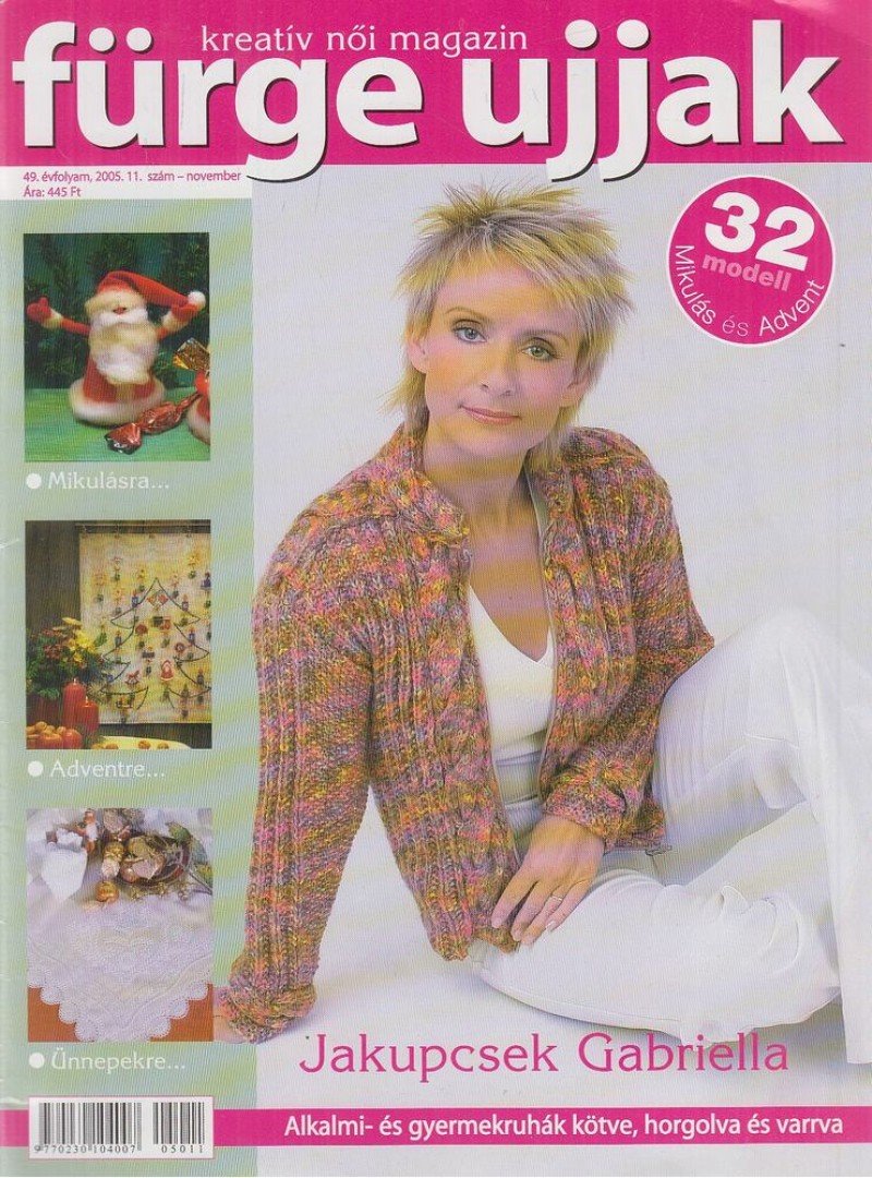 Szatmári Éva - Fürge Ujjak 2005. 11. szám - november [antikvár]