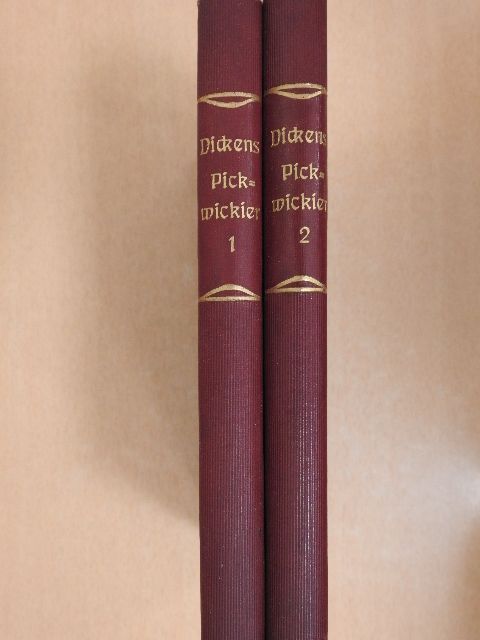 Charles Dickens - Die Pickwickier 1-2. (gótbetűs) [antikvár]