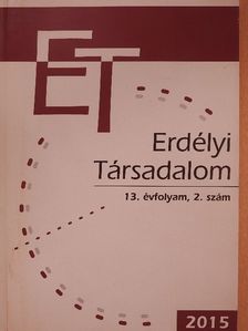 Csillag Péter - Erdélyi Társadalom 2015/2. [antikvár]