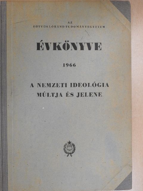 Arató Endre - Az Eötvös Loránd Tudományegyetem Évkönyve 1966 [antikvár]