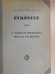 Arató Endre - Az Eötvös Loránd Tudományegyetem Évkönyve 1966 [antikvár]