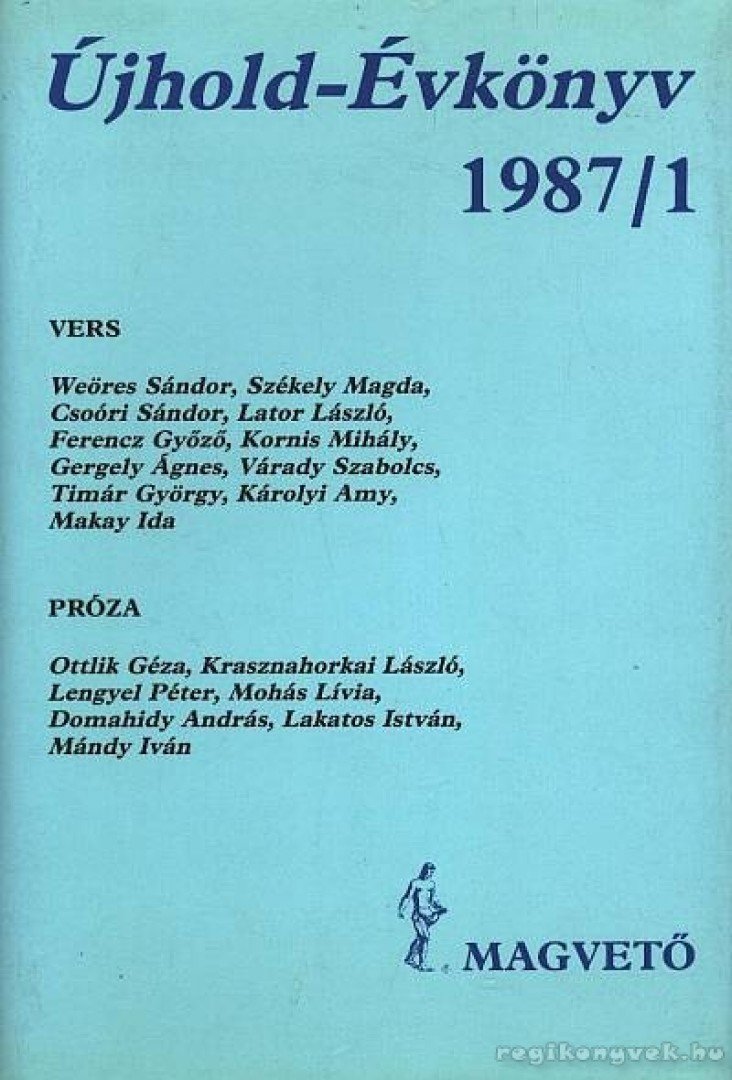 LENGYEL BALÁZS - Újhold-Évkönyv 1987/1 [antikvár]