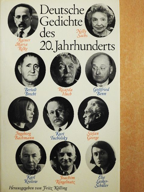 Bertolt Brecht - Deutsche Gedichte des 20. Jahrhunderts [antikvár]
