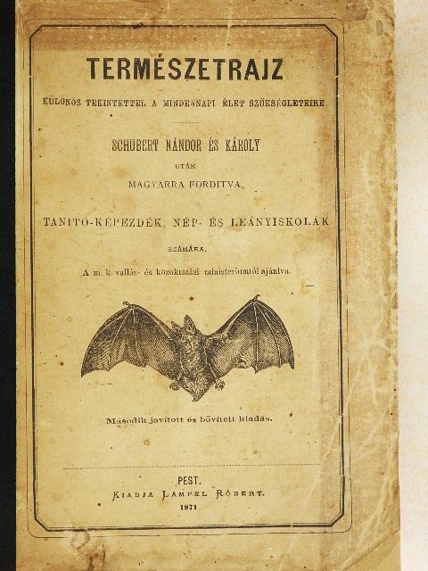 Schubert Károly - Természetrajz [antikvár]