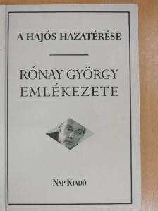 Agárdi Péter - A hajós hazatérése [antikvár]