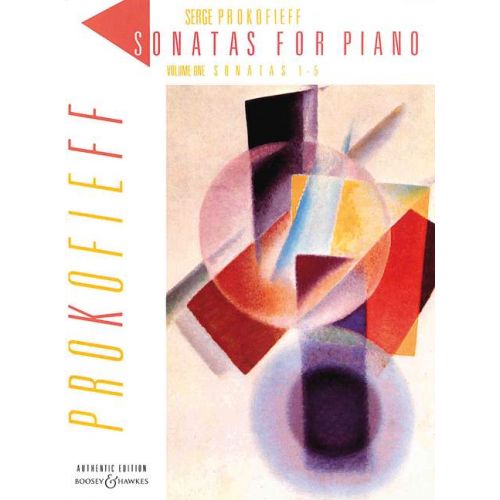 PROKOFJEV / PROKOFIEFF - SONATAS FOR PIANO VOLUME ONE, SONATAS 1-5 AUTHENTIC EDITION