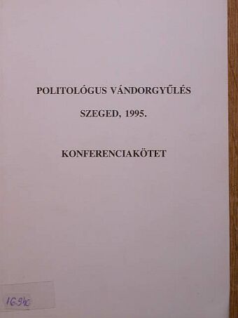Benkes Mihály - Politológus vándorgyűlés [antikvár]