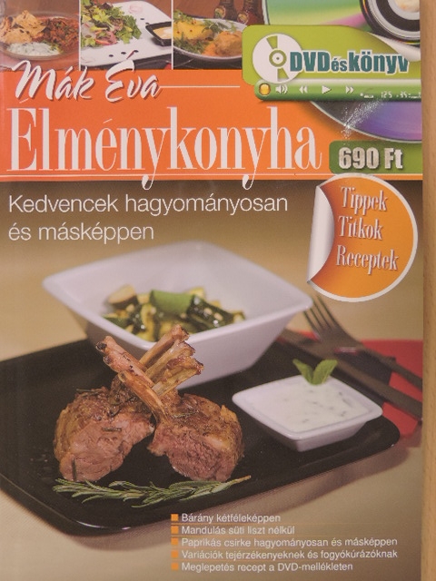 Mák Éva - Élménykonyha - DVD-vel [antikvár]