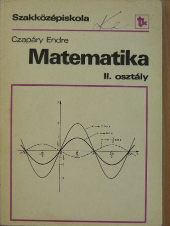 Czapáry Endre - Matematika II. [antikvár]
