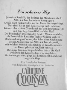 Catherine Cookson - Ein schwerer Weg [antikvár]