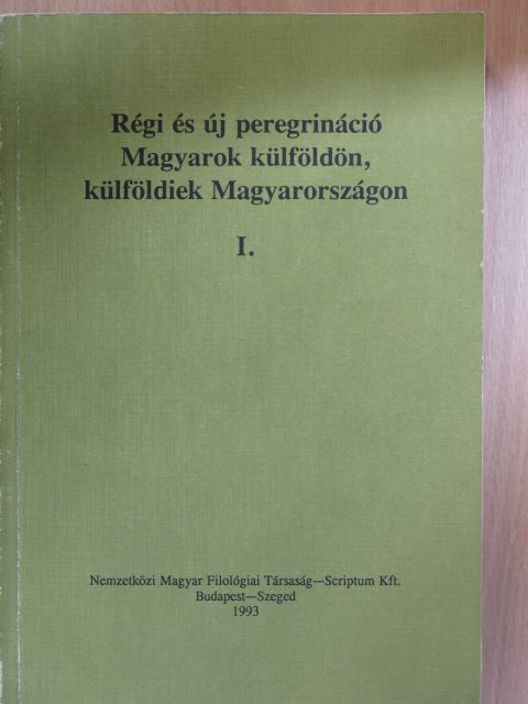 A. Sajti Enikő - Régi és új peregrináció I. [antikvár]