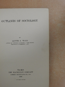 Lester F. Ward - Outlines of Sociology [antikvár]