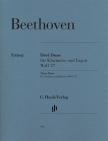 BEETHOVEN - DREI DUOS FÜR KLARINETTE UND FAGOTT WoO 27 URTEXT (EGON VOSS)
