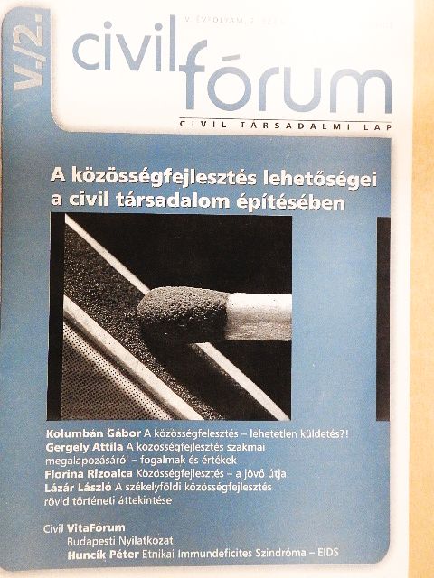 Florina Rizoaica - Civil Fórum 2004. április-június [antikvár]