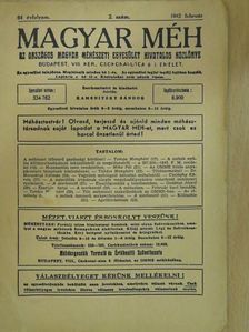 Csajághy Károly - Magyar Méh 1943. február [antikvár]