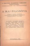 A mai filozófia [antikvár]