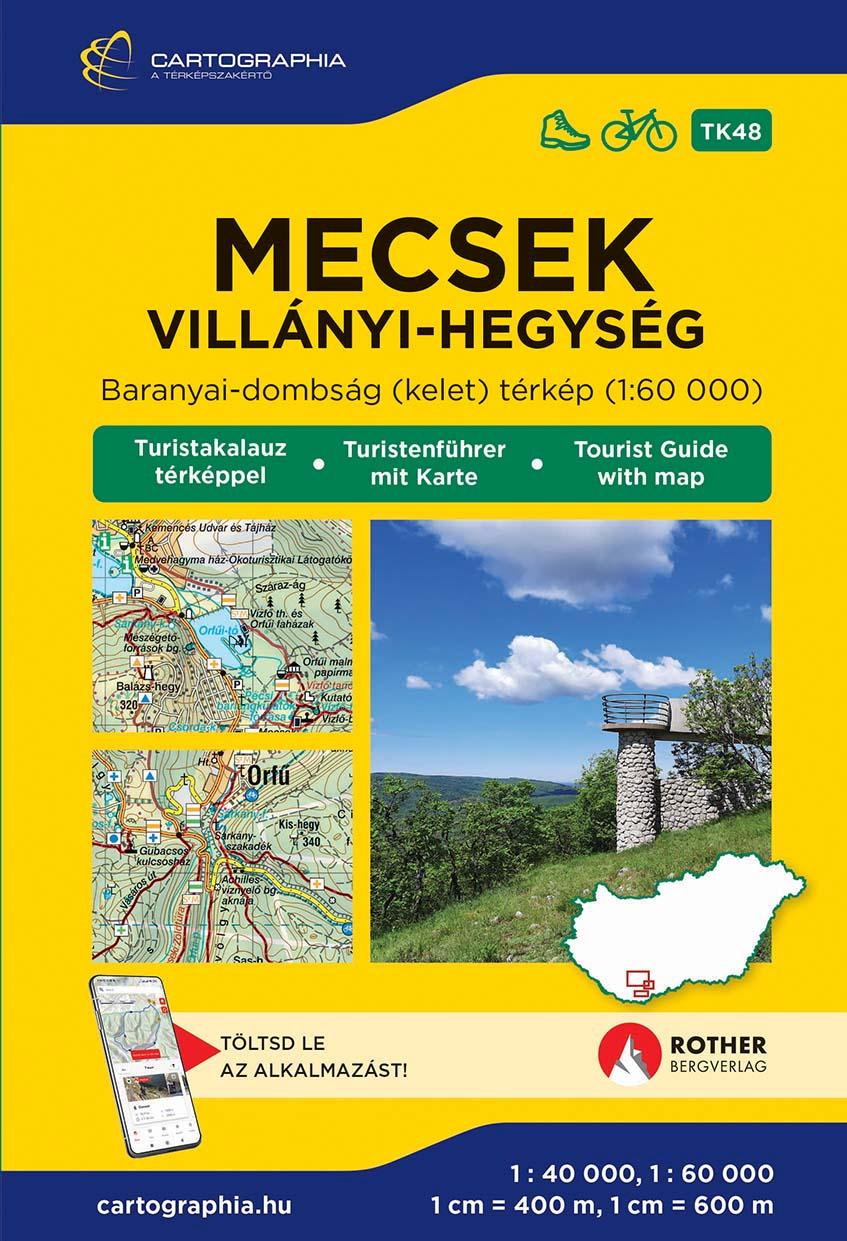 Mecsek, Villányi-hegység turistakalauz