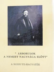 Dinnyés István - "Leborulok a nemzet nagysága előtt" [antikvár]