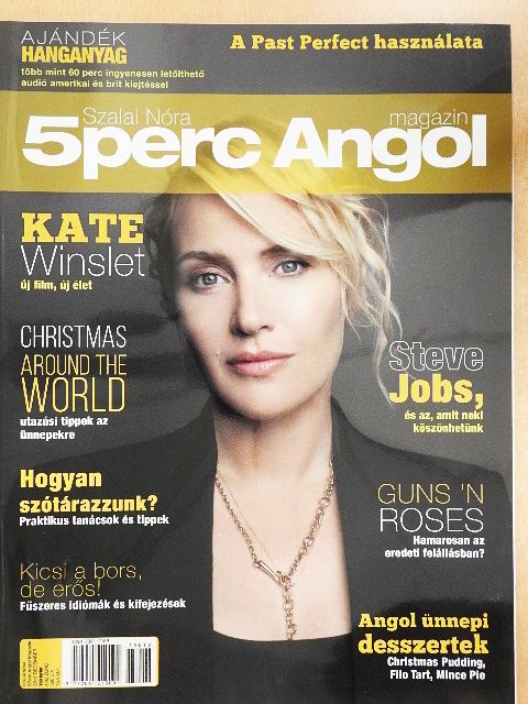 Szalai Nóra - 5perc Angol magazin 2015. december [antikvár]