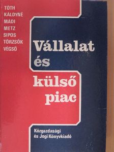 Káldyné Esze Magdolna - Vállalat és külső piac [antikvár]