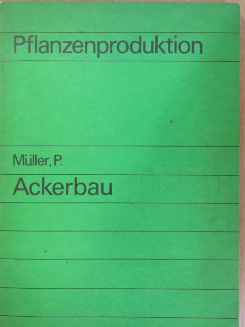 Alfred Jeske - Ackerbau [antikvár]