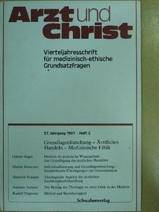 Antonio Autiero - Arzt und Christ 1991/2 [antikvár]