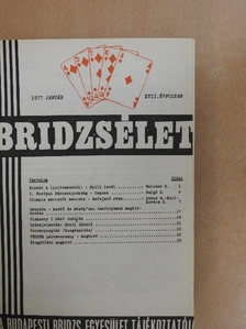 Bridzsélet 1977. (nem teljes évfolyam)/1978. január-december [antikvár]