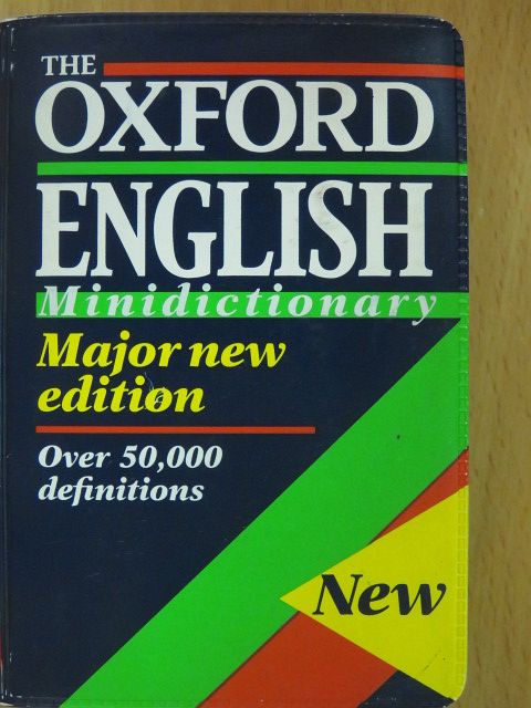 The Oxford English Minidictionary [antikvár]