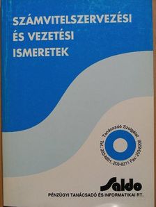 Dr. Horváth Imréné - Számvitelszervezési és vezetési ismeretek [antikvár]