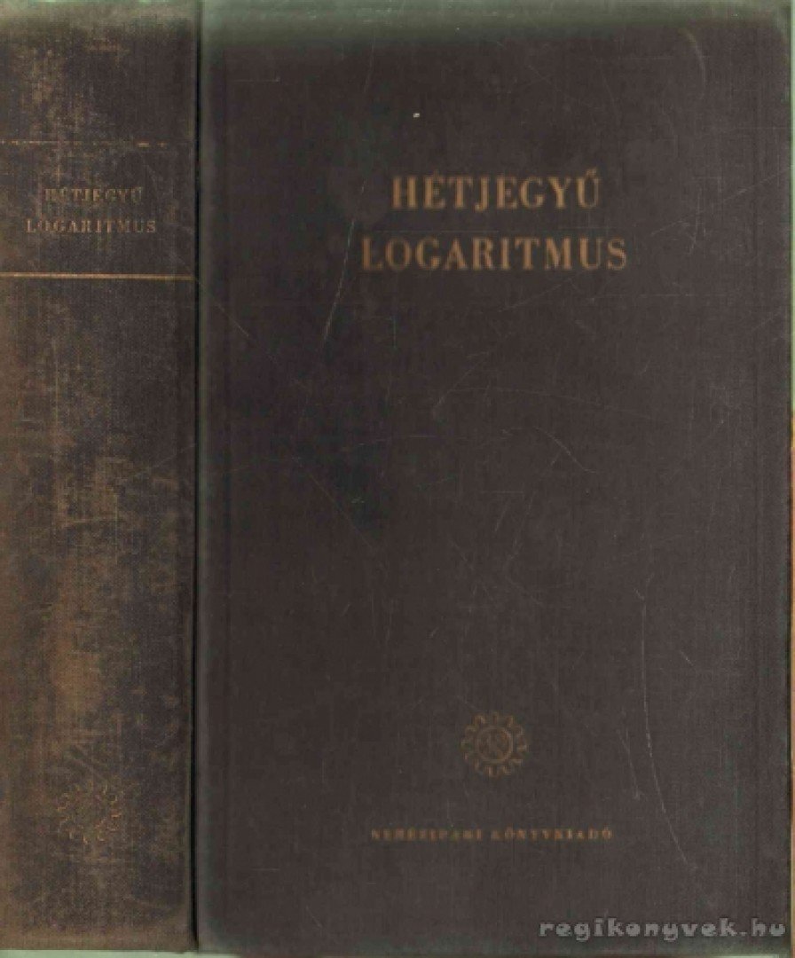 Hétjegyű logaritmus [antikvár]