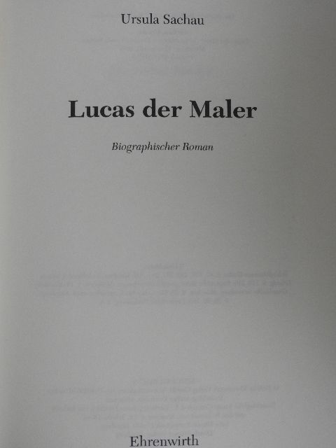 Ursula Sachau - Lucas der Maler [antikvár]