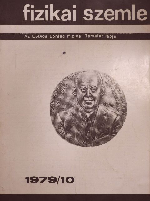 Csekő Árpád - Fizikai Szemle 1979. október [antikvár]