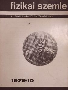 Csekő Árpád - Fizikai Szemle 1979. október [antikvár]
