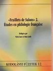 Ádám Anikó - «Feuillets de Salons» 2. [antikvár]