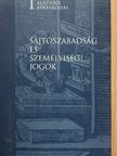 Bán Tamás - Sajtószabadság és személyiségi jogok [antikvár]