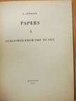 A. Werner - Papers 5. [antikvár]