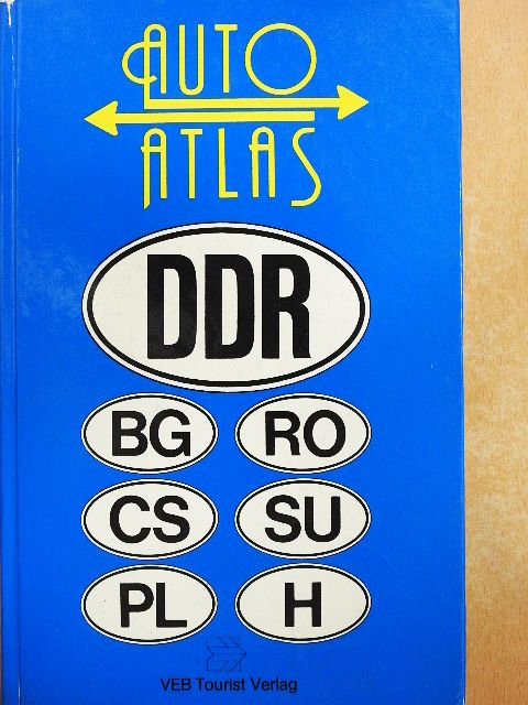 Ernhard-Friedrich Queißner - Autoatlas Deutsche Demokratische Republik [antikvár]