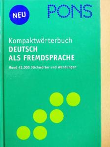 Kompaktwörterbuch - Deutsch als Fremdsprache [antikvár]