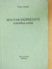 Princz Oszkár - Magyar-eszperantó tematikus szótár [antikvár]