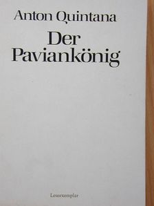 Anton Quintana - Der Paviankönig [antikvár]