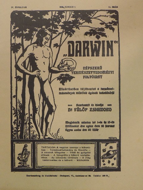 Benke Albert - "Darwin" 1915. junius 1. [antikvár]