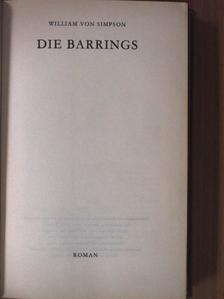 William von Simpson - Die Barrings [antikvár]