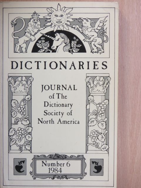 Charles F. Meyer - Dictionaries 6/1984 [antikvár]