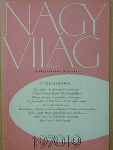 Daniel Lang - Nagyvilág 1970. szeptember [antikvár]