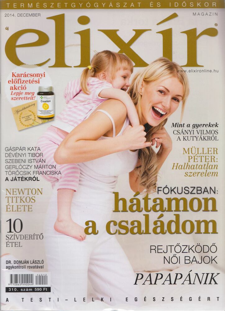 Dr. Nagy Róbert (főszerk.) - Elixír Magazin 2014. december [antikvár]