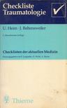 Urs Heim, Jürg Baltensweiler - Checkliste Traumatologie [antikvár]
