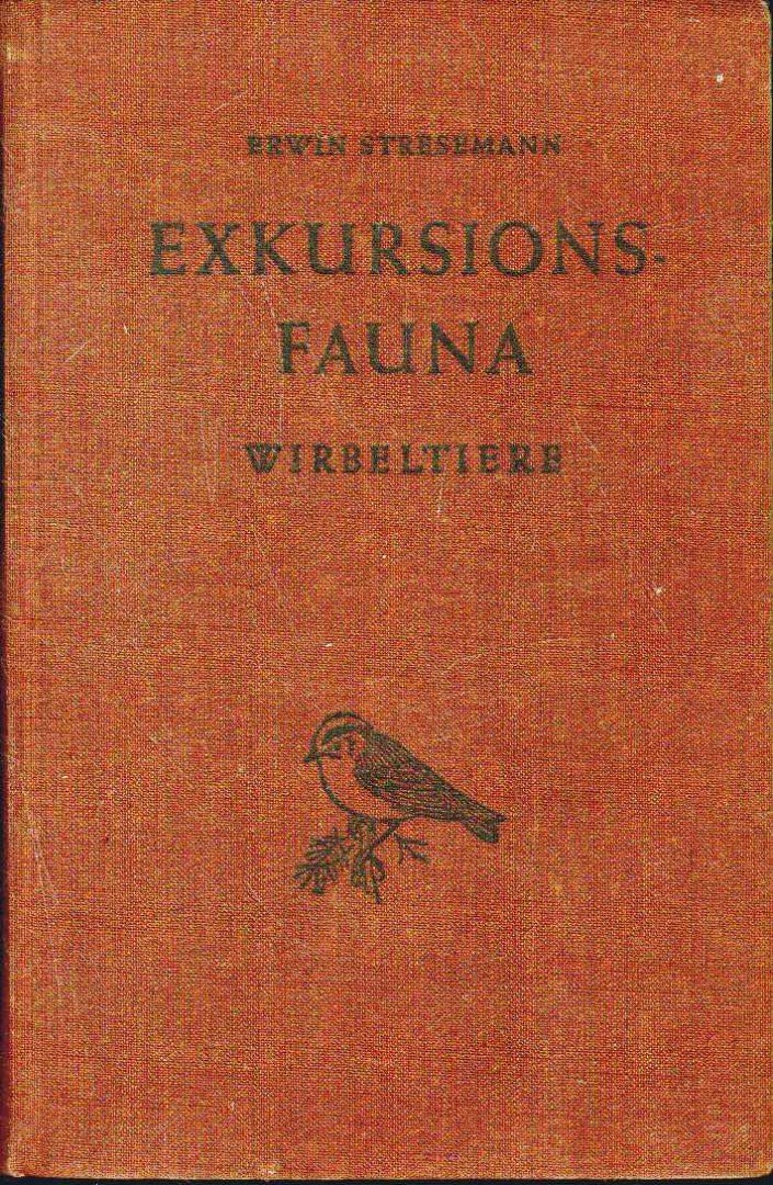 Erwin Stresemann - Exkursionsfauna von Deutschland [antikvár]